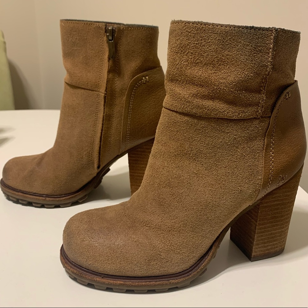 Sam Edelman Franklin Lug Sole Booties - Gem